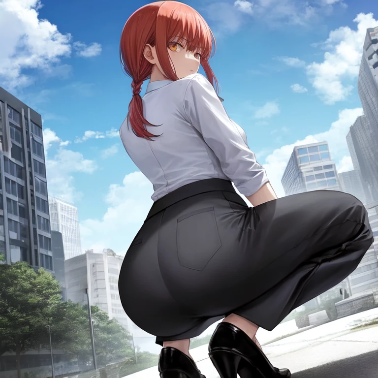 [Holara] Chainsaw Man Makima Suit Business Y-shirt Anime style Dress [Illustration]